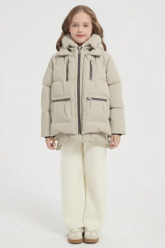 092 Universe® Kids Thickened Hooded Down Coat