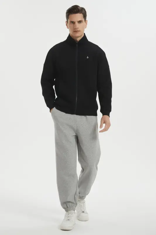 Full Zip Up Sweatshirt Long Sleeve Casual Jacket