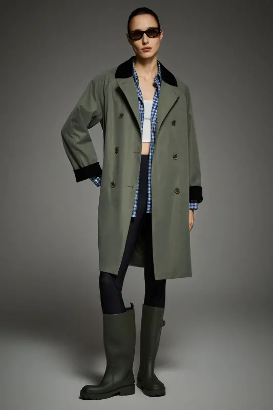Casual Oversized Trench Coat