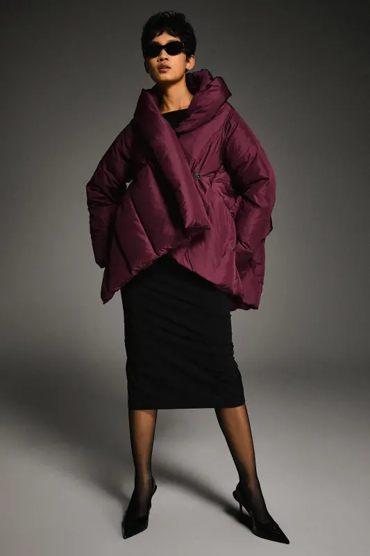 Cloak Puffer Down Coat