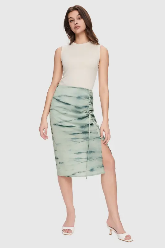 High Waist Casual Pencil Skirt