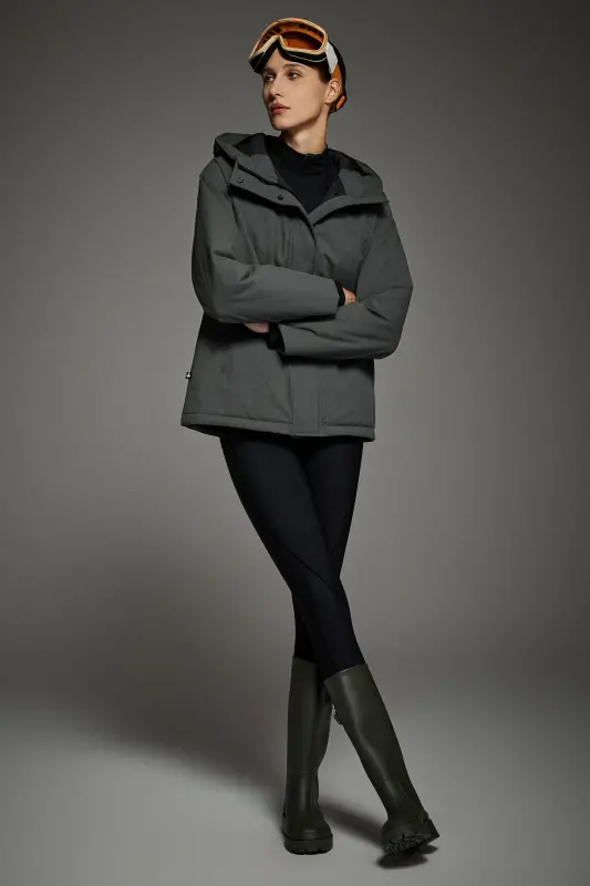 Lightweight Cropped Everyday Parka Jacket