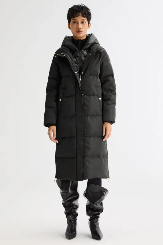 Long Maxi Puffer Thickened Down Jacket